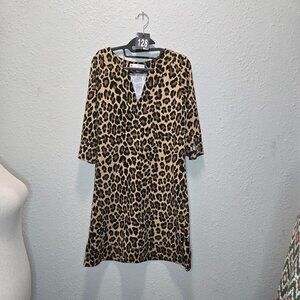 Leopard Print Dress by Jude Connley